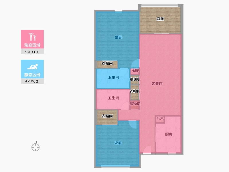 Florida-Broward-Cross Keys Apartments-115.13-户型库-动静分区