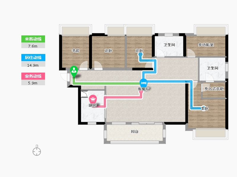 广西壮族自治区-南宁市-中国铁建安吉山语城-121.31-户型库-动静线