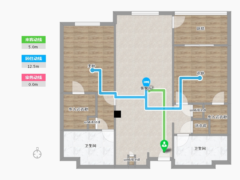 California-Santa Clara-Apex-96.32-户型库-动静线