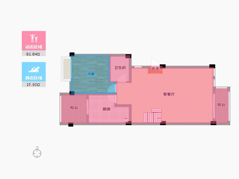 四川省-成都市-水韵尚城-86.94-户型库-动静分区