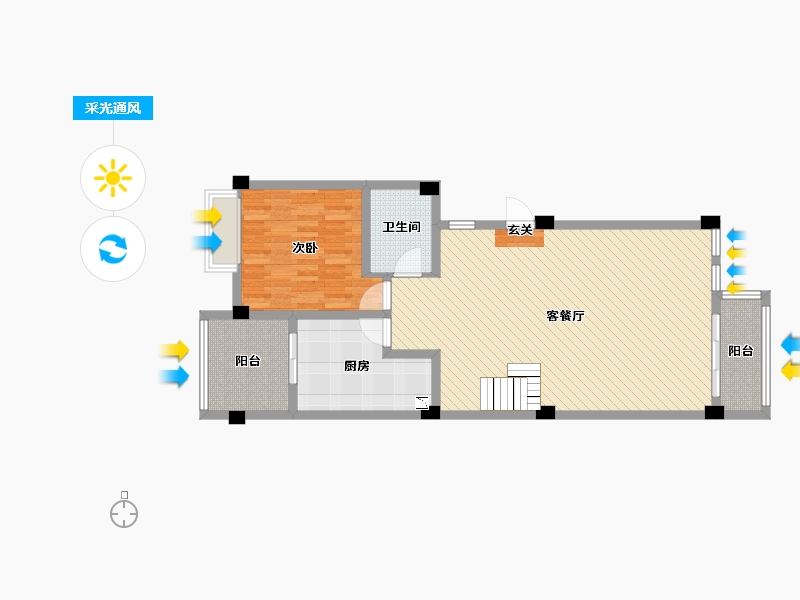 四川省-成都市-水韵尚城-86.94-户型库-采光通风