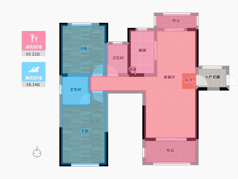 江西省-赣州市-碧水蓝天-91.01-户型库-动静分区