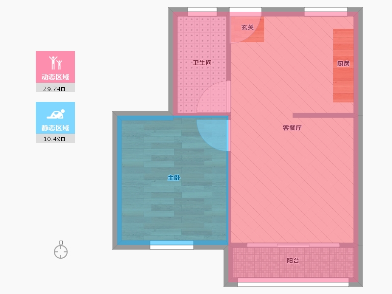 上海-上海市-海滨二村-35.53-户型库-动静分区