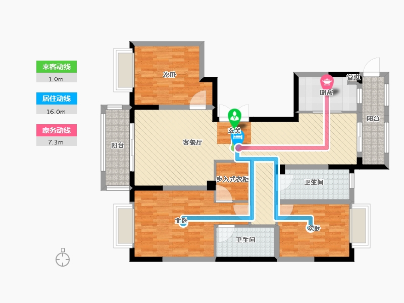 湖南省-娄底市-冷水江-104.79-户型库-动静线