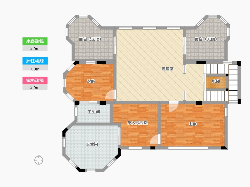 广东省-广州市-琶洲一号-141.06-户型库-动静线