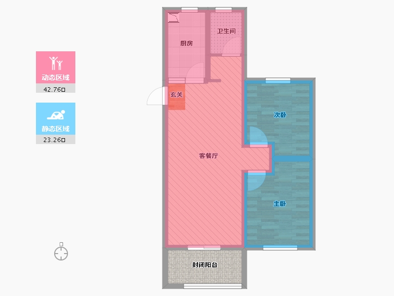 山东省-日照市-安泰名筑-62.89-户型库-动静分区