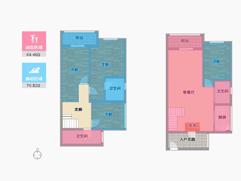 广东省-河源市-名门世家-136.97-户型库-动静分区