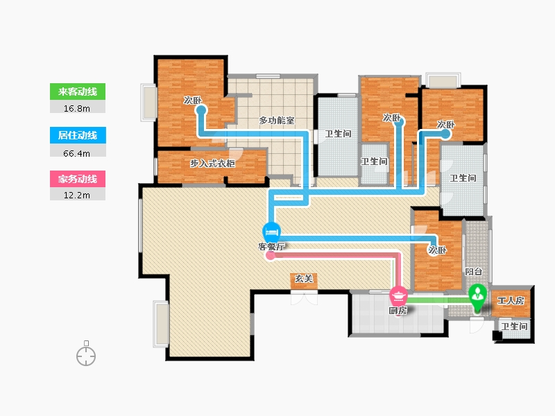 云南省-昆明市-世博首岸-340.00-户型库-动静线