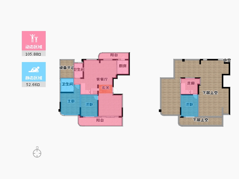 四川省-成都市-德商御�Z天骄-255.92-户型库-动静分区