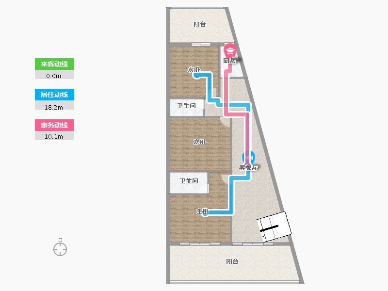 重庆-重庆市-新建-150.15-户型库-动静线