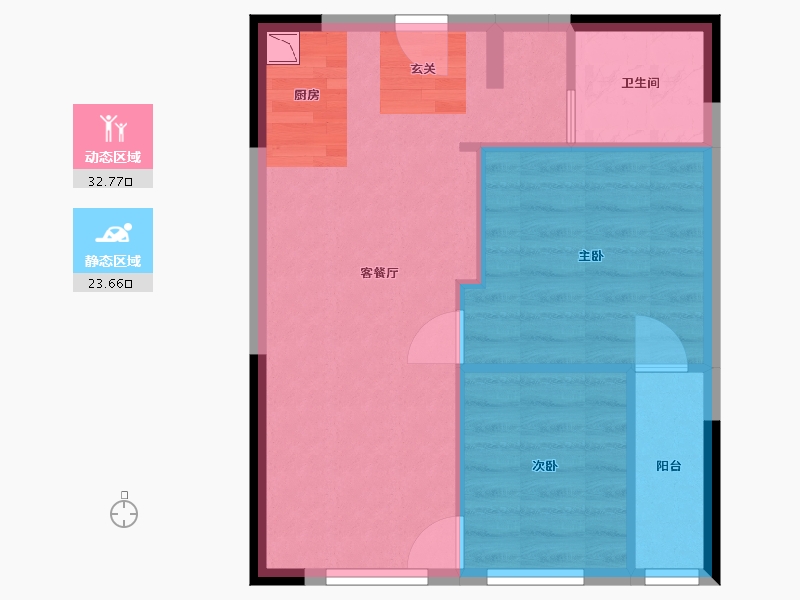 云南省-昆明市-�Z泰公馆-50.77-户型库-动静分区