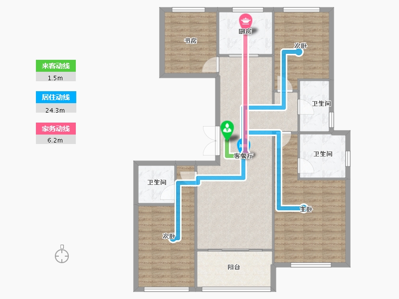 湖北省-武汉市-天铂-112.03-户型库-动静线