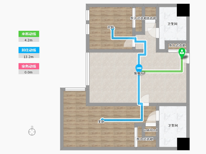 California-Orange-The Mix at CTR City-80.53-户型库-动静线