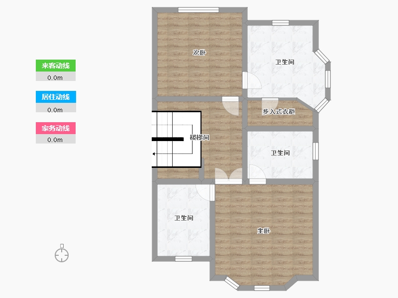 天津-天津市-京基岭墅-81.70-户型库-动静线