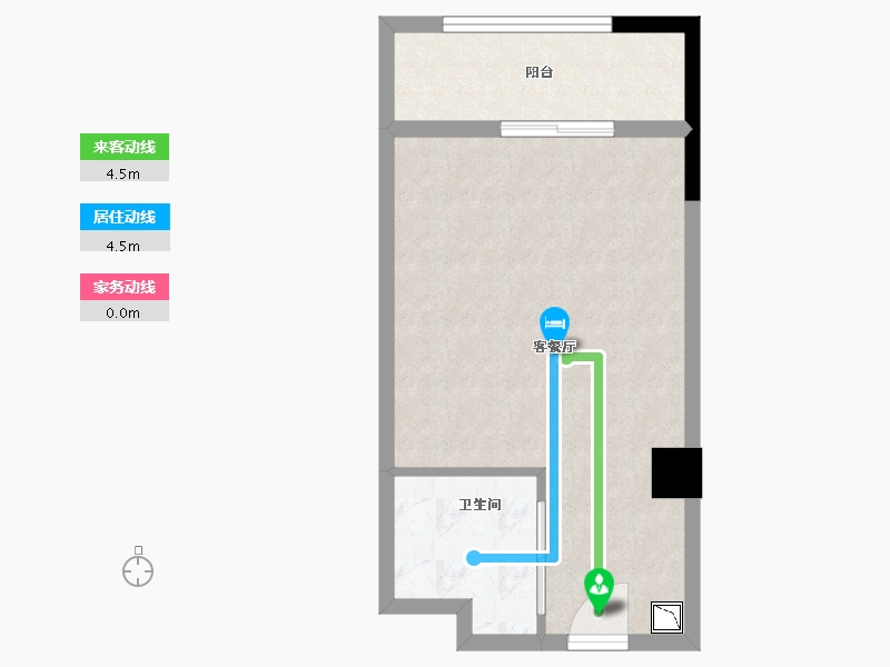 河南省-驻马店市-信合・清河韵-40.80-户型库-动静线