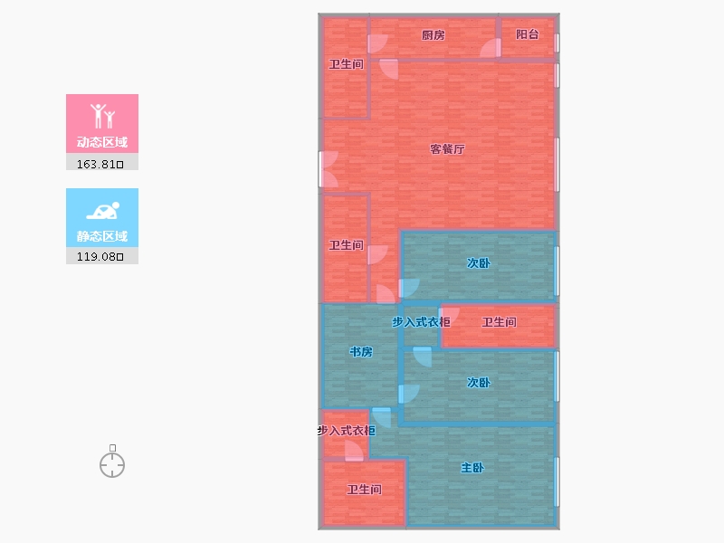 天津-天津市-招商津湾天玺-260.01-户型库-动静分区