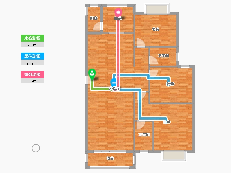 湖北省-黄冈市-海西商贸城-115.01-户型库-动静线