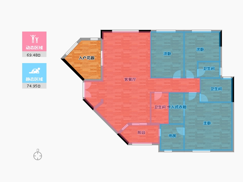 广东省-中山市-景观一品-143.71-户型库-动静分区