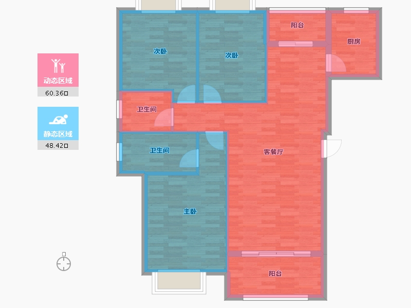 福建省-三明市-中青悦府-99.12-户型库-动静分区