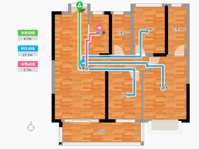 广西壮族自治区-贺州市-悦城-94.14-户型库-动静线