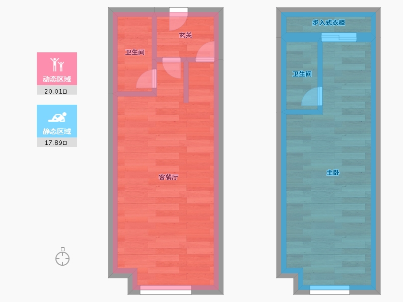 贵州省-贵阳市-碧桂园西南上城-32.30-户型库-动静分区