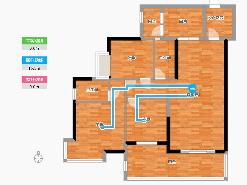 广东省-韶关市-沙湖绿洲-102.25-户型库-动静线