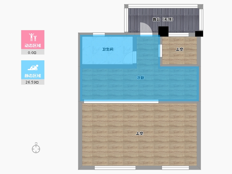 辽宁省-大连市-云峰原著-62.32-户型库-动静分区