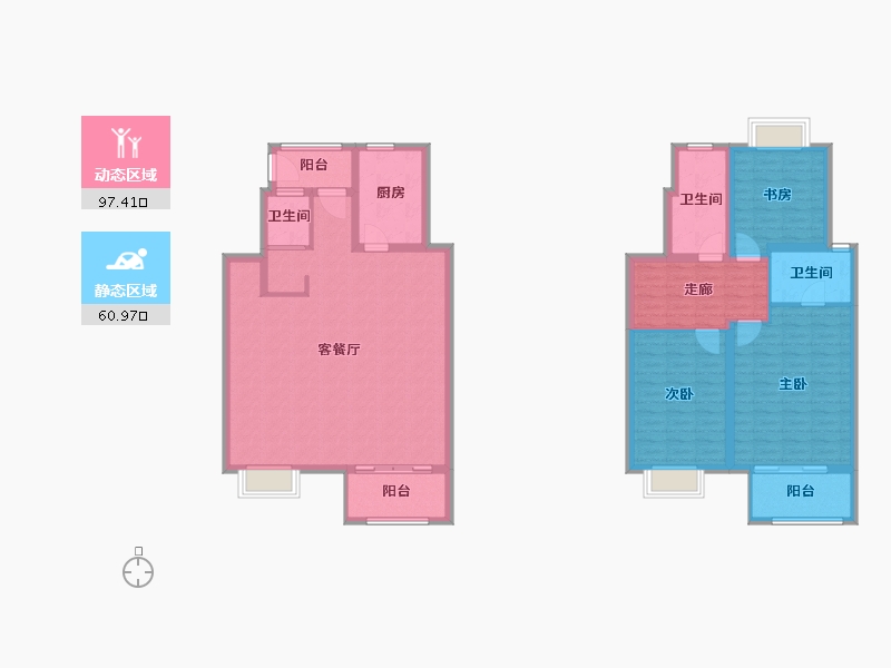 江西省-南昌市-悦风华-143.00-户型库-动静分区