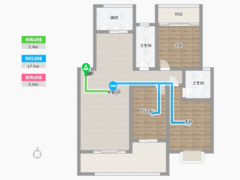 湖南省-怀化市-金御华府-112.92-户型库-动静线