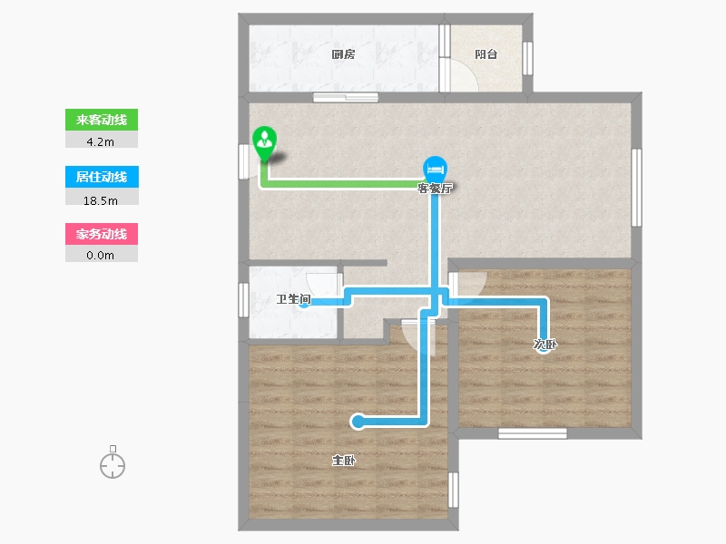 陕西省-西安市-凯丰学府-82.38-户型库-动静线