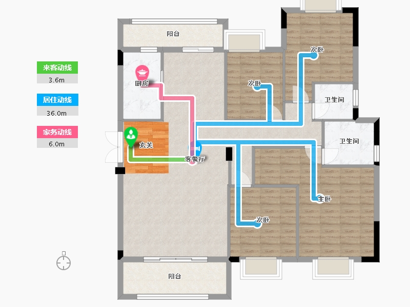 广东省-肇庆市-光大天骄御景-131.59-户型库-动静线