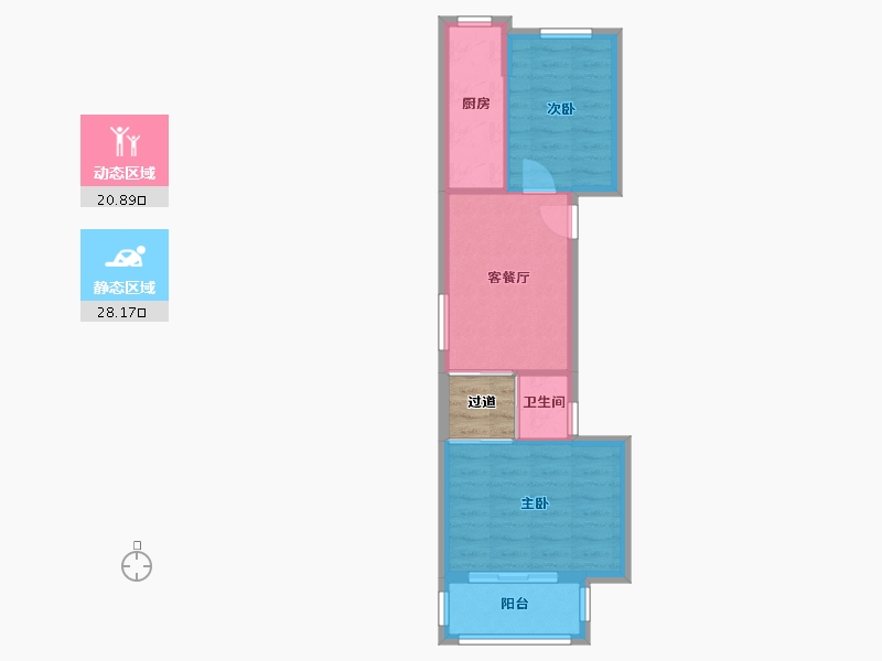 北京-北京市-电建北院-46.01-户型库-动静分区