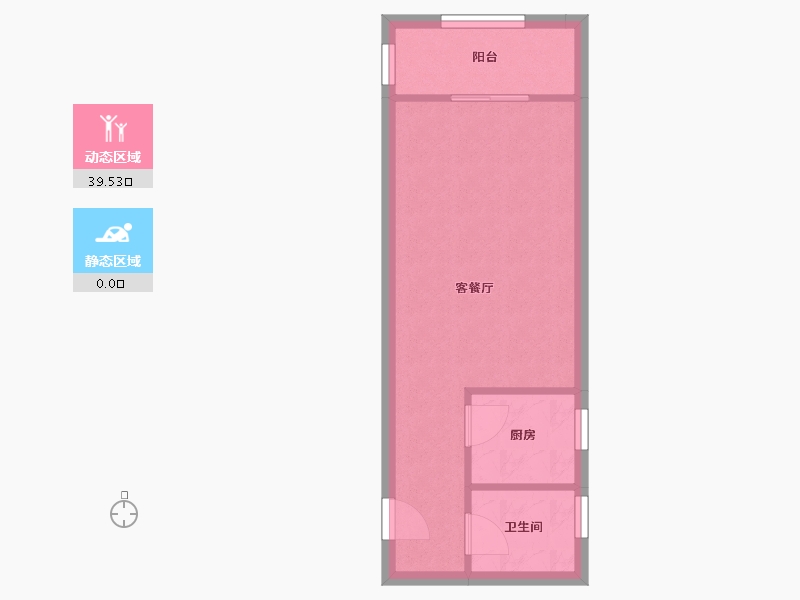 陕西省-西安市-尚品美地城-35.39-户型库-动静分区