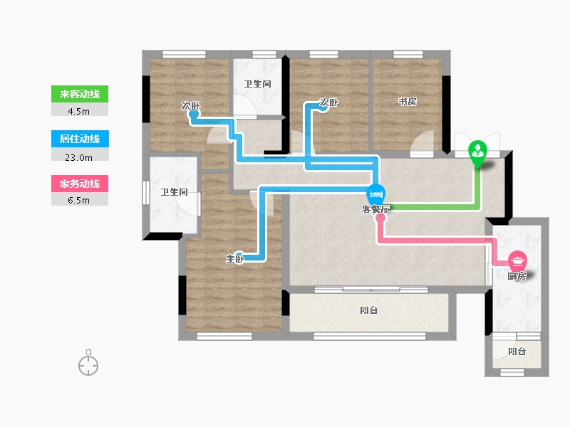 四川省-达州市-12-94.63-户型库-动静线