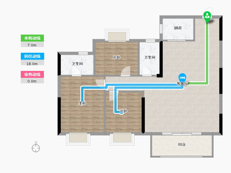 福建省-福州市-融侨悦府-110.00-户型库-动静线