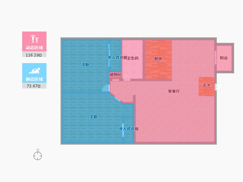 California-Los Angeles-Garvey Apartments-175.51-户型库-动静分区