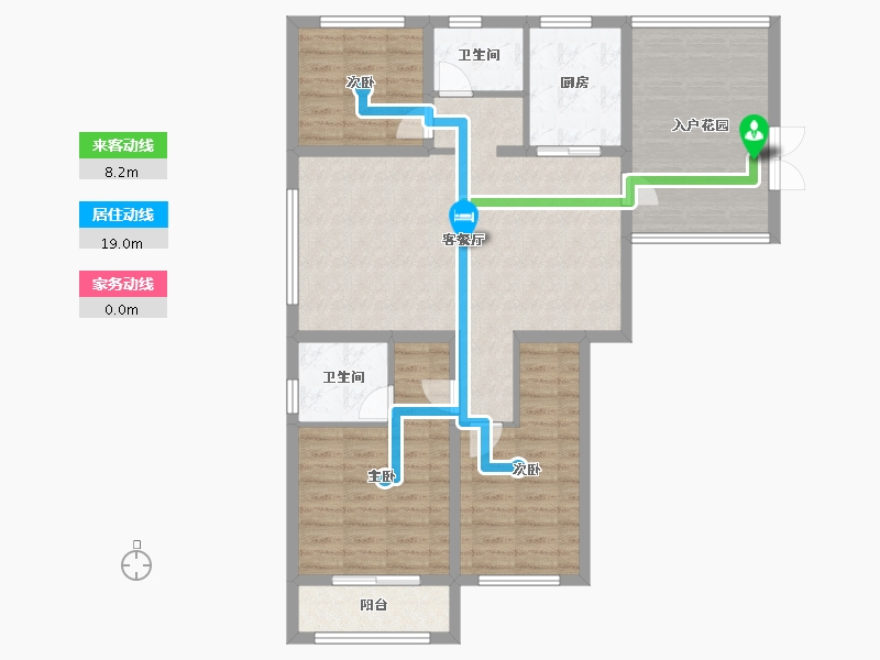 山东省-菏泽市-星月绿城-98.00-户型库-动静线