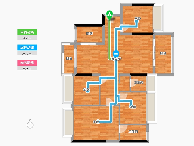 广东省-阳江市-壹方豪庭-92.22-户型库-动静线