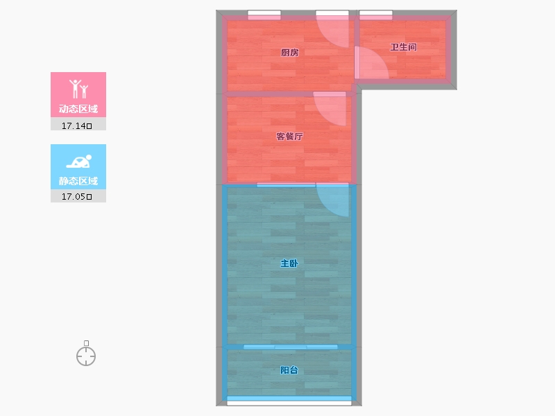 上海-上海市-闻喜路251弄-30.20-户型库-动静分区