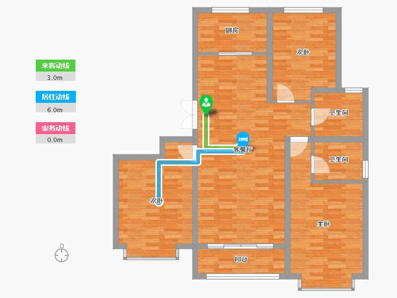 山西省-大同市-文兴首席-94.79-户型库-动静线