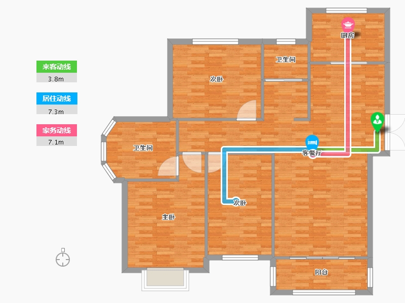 河南省-郑州市-亚太绿博花园-120.00-户型库-动静线