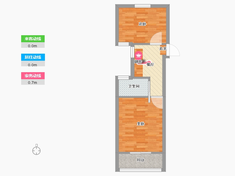 上海-上海市-梅陇七村-32.74-户型库-动静线