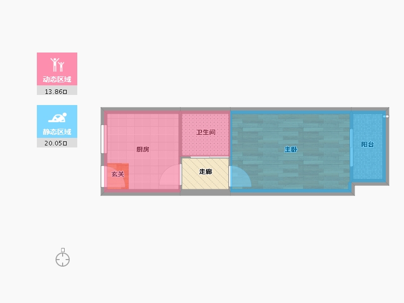 浙江省-杭州市-铭雅苑-32.08-户型库-动静分区