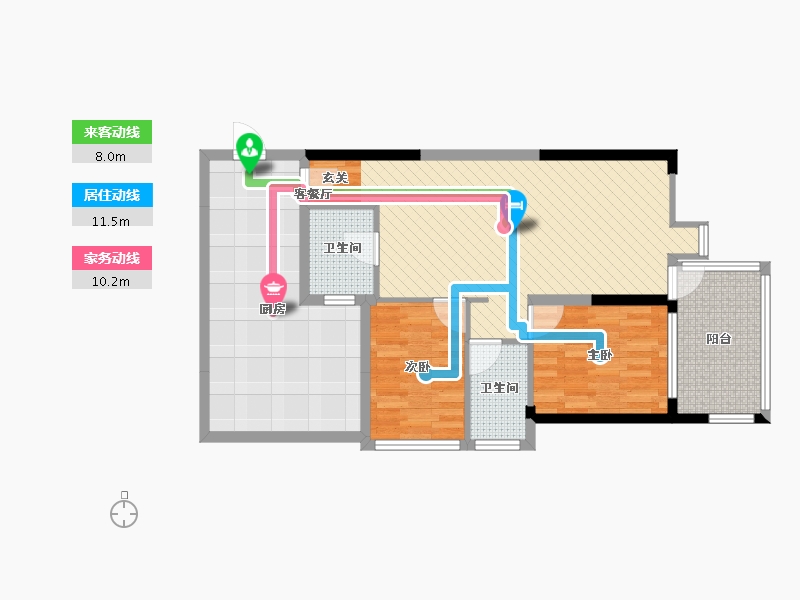 广东省-深圳市-满京华-87.30-户型库-动静线