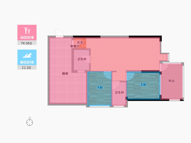 广东省-深圳市-满京华-87.30-户型库-动静分区