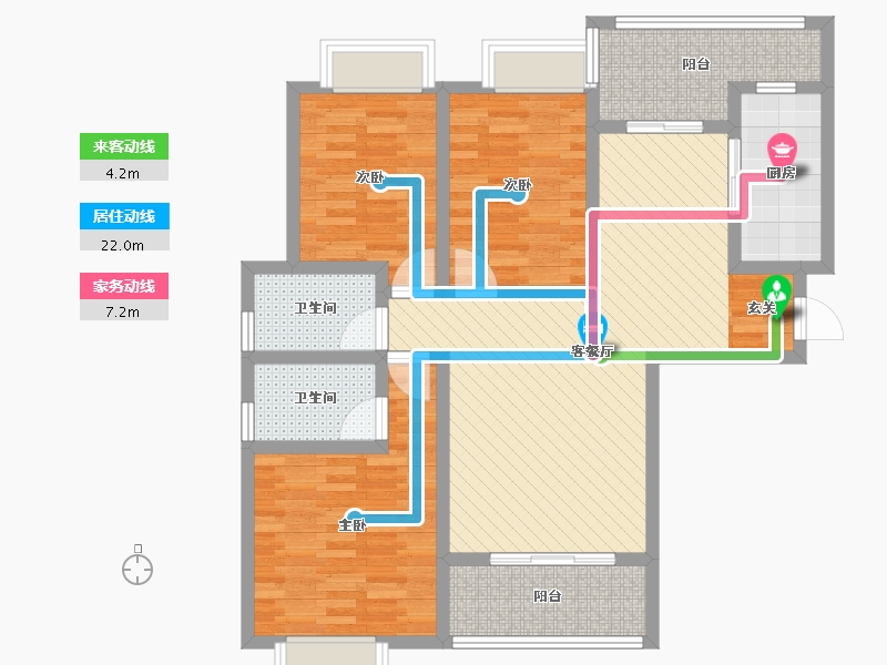 四川省-凉山彝族自治州-漫水曦城-94.97-户型库-动静线