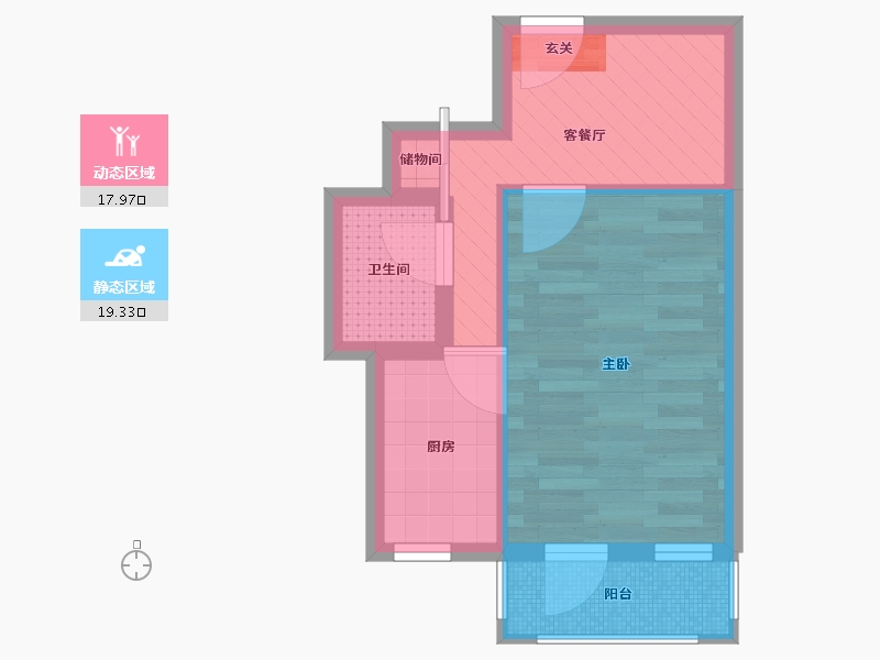 北京-北京市-万寿路-31.71-户型库-动静分区