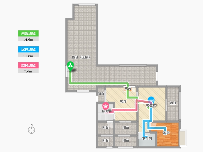 四川省-巴中市-中交王府景-125.98-户型库-动静线