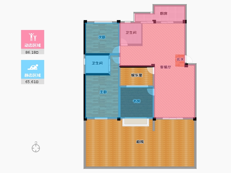 云南省-昆明市-城市映像-220.44-户型库-动静分区