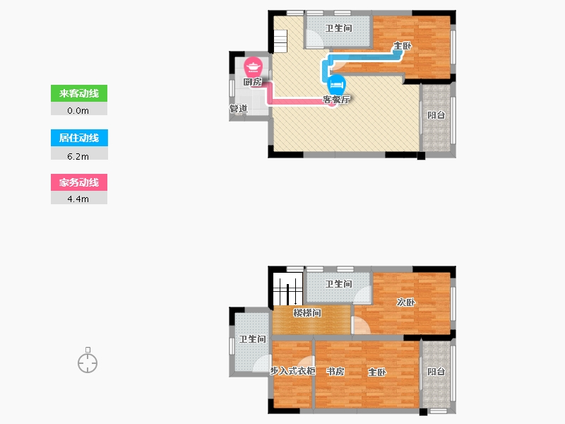 贵州省-贵阳市-贵阳俊发城-108.39-户型库-动静线